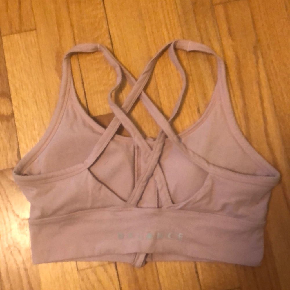 Zipper balance Athletica sports bra